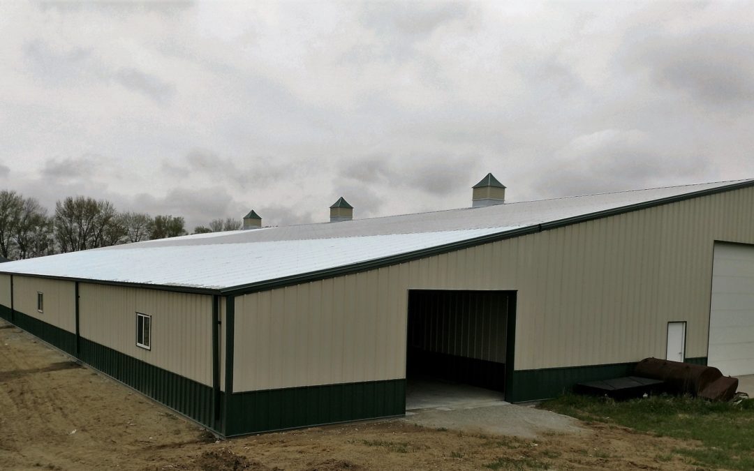 Sentinel Storage Building with Cupolas – Pender, NE